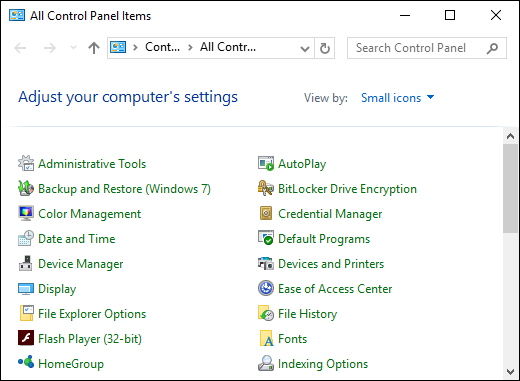 Cara Pin Control Panel Ke Taskbar Windows C