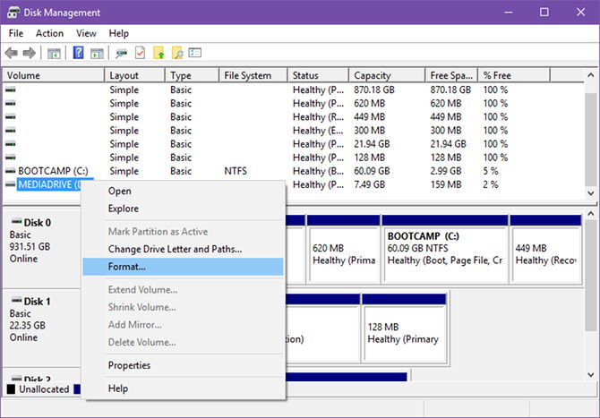 Cara Format Internal Drive Atau Ssd Baru Di Windows 2