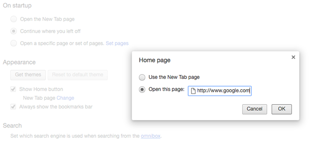 Cara Mengembalikan Homepage Yang Hilang Di Browser 1