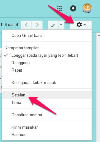 Cara Munculkan Ikon Unread Message Di Tab Gmail 1