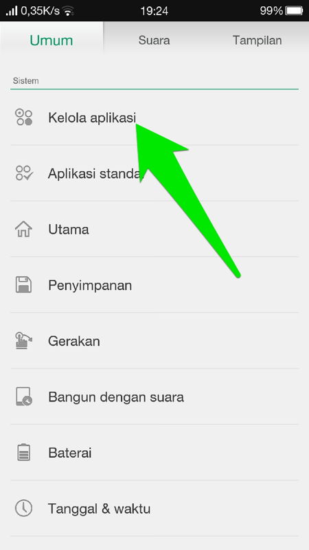 Cara Clear Data Aplikasi Di Android 2