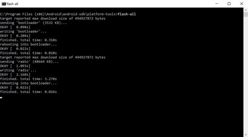 Cara Flashing Factory Images Android Dengan Fastboot I