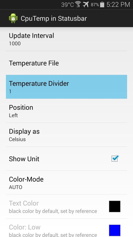 Cara Tampilkan Temperatur Cpu Di Status Bar Android N