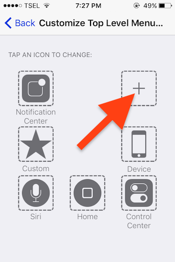 Cara Add Menu Tambahan Pada Assistive Touch Di Iphone 1