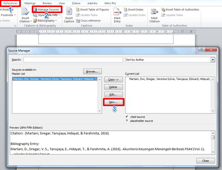 Cara Membuat Daftar Pustaka Di Microsoft Office Word 2010 2