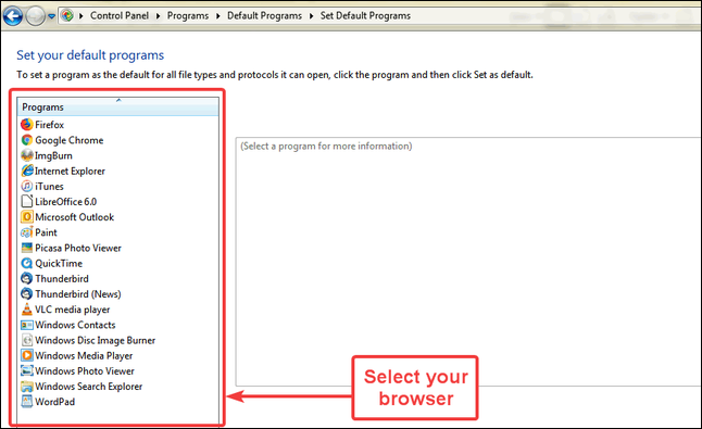 Cara Mengatur Default Browser Di Windows 9
