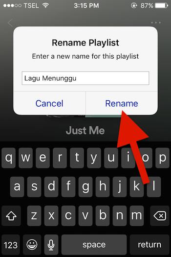 Cara Mengganti Nama Playlist Di Spotify Pada Iphone 4