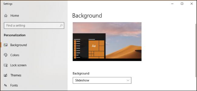 Cara Mengubah Wallpaper Windows 10 Berdasarkan Waktu Sehari
