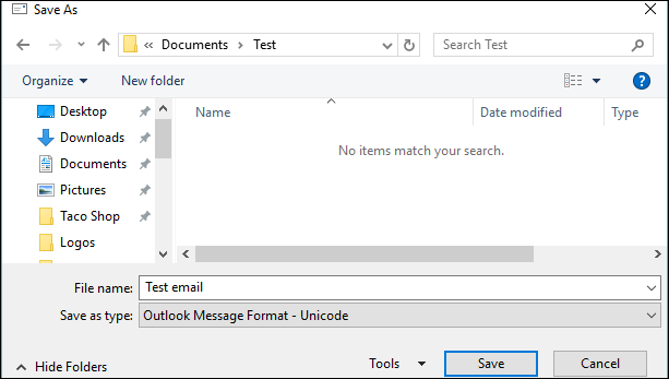 Cara Menyimpan Email Sebagai File Di Microsoft Outlook 4