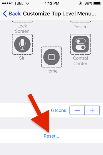 Cara Reset Menu Assistive Touch Di Iphone 3