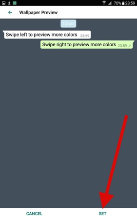 Cara Ubah Wallpaper Obrolan Whatsapp Di Android 7