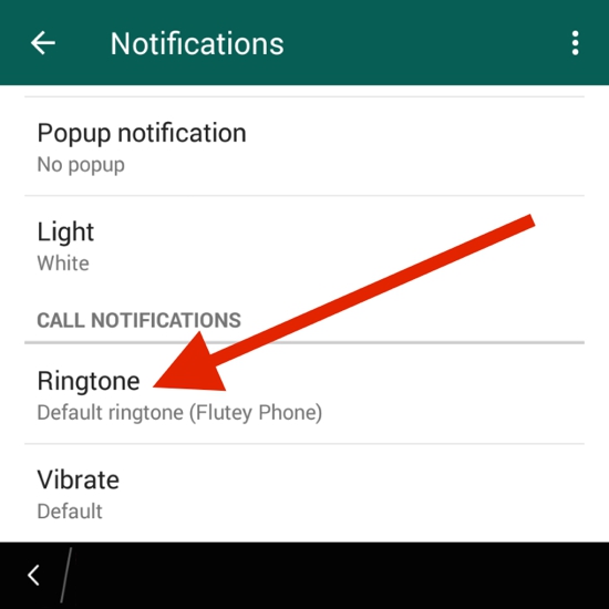 Cara Kustomisasi Suara Notifikasi Dan Nada Dering Di Whatsapp 17
