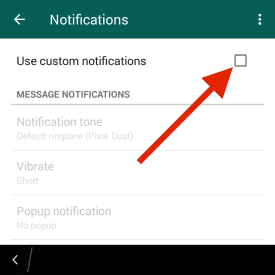 Cara Kustomisasi Suara Notifikasi Dan Nada Dering Di Whatsapp 4