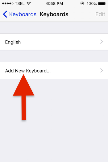 Menambahkan Emoji Pada Keyboard Iphone 2