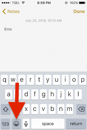 Menambahkan Emoji Pada Keyboard Iphone 5