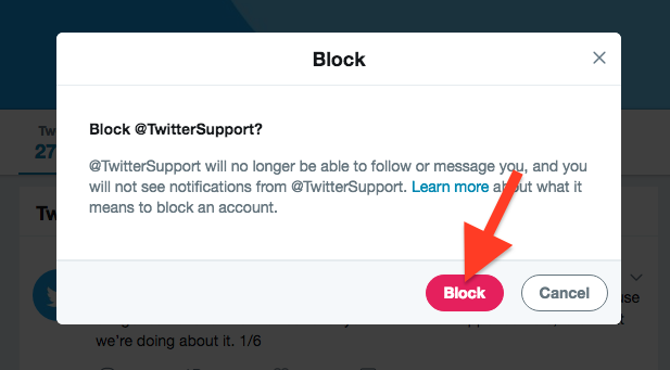 Cara Blokir Akun Seseorang Di Twitter 1