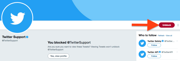 Cara Blokir Akun Seseorang Di Twitter 3