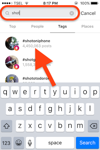 Cara Follow Dan Unfollow Hashtag Instagram Untuk Ios