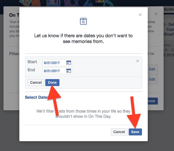 Cara Hentikan Facebook Menampilkan Kenangan Dengan Pengguna Lain 5