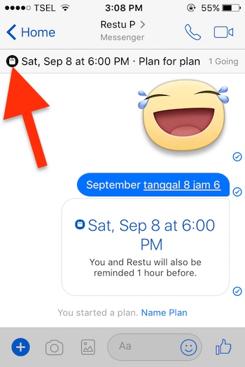 Cara Membuat Event Di Aplikasi Messenger Facebook Untuk Iphone 4