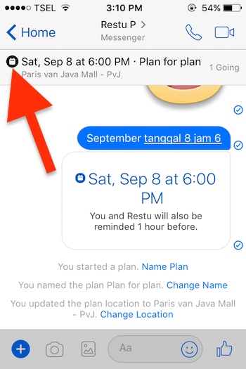Cara Membuat Event Di Aplikasi Messenger Facebook Untuk Iphone 8