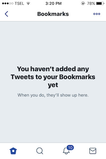 Cara Menggunakan Fitur Bookmarks Pada Twitter 10