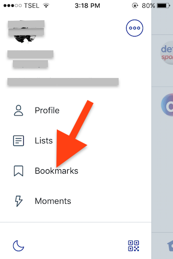 Cara Menggunakan Fitur Bookmarks Pada Twitter 3