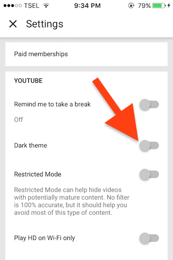 Cara Menggunakan Fitur Dark Mode Di Youtube 5