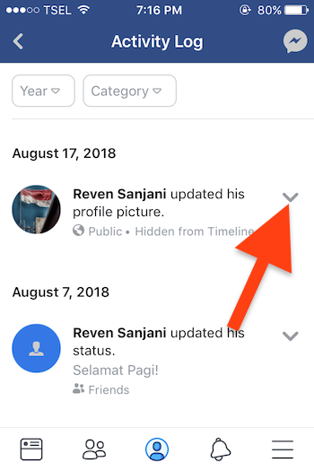 Cara Menyembunyikan Postingan Di Facebook 9
