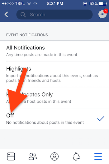 Cara Nonaktifkan Pemberitahuan Acara Pada Facebook Di Iphone Dan Mac : Pc 4