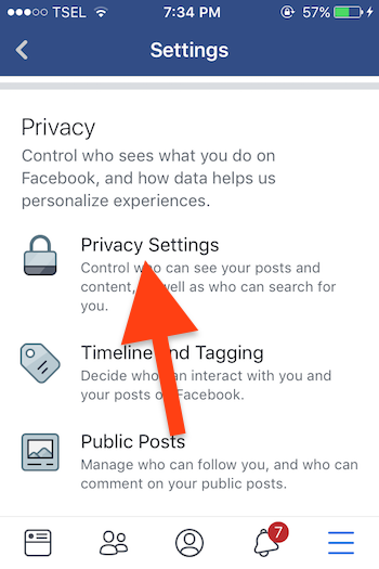 Cara Sembunyikan Akun Profil Di Pencarian Facebook 3