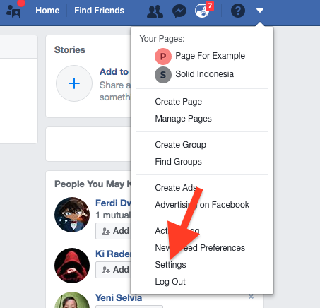 Cara Sembunyikan Akun Profil Di Pencarian Facebook 8