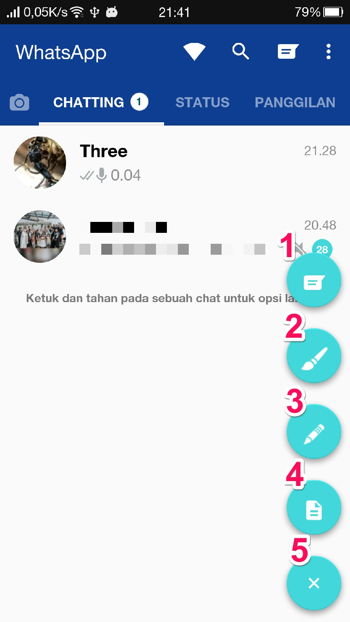Floating Button Gbwhatsapp