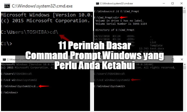11 Perintah Dasar Command Prompt Windows Yang Perlu Anda Ketahui