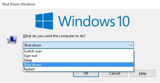 8 Cara Shut Down Atau Restart Di Windows 10 5