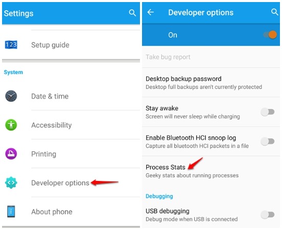 Aplikasi Untuk Memantau Kinerja Sistem Perangkat Android 10
