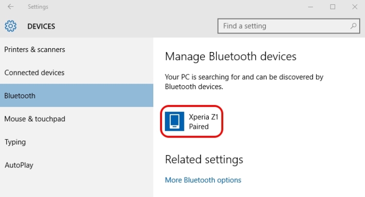 Cara Connect Ponsel Android Ke Pc Windows 10 Gunakan Bluetooth 8