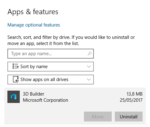 Cara Install Atau Pindahkan Aplikasi Ke Drive Lain Di Windows 10 5