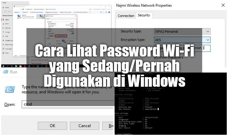 Cara Lihat Password Wi Fi Yang Sedang Atau Pernah Digunakan Di Windows