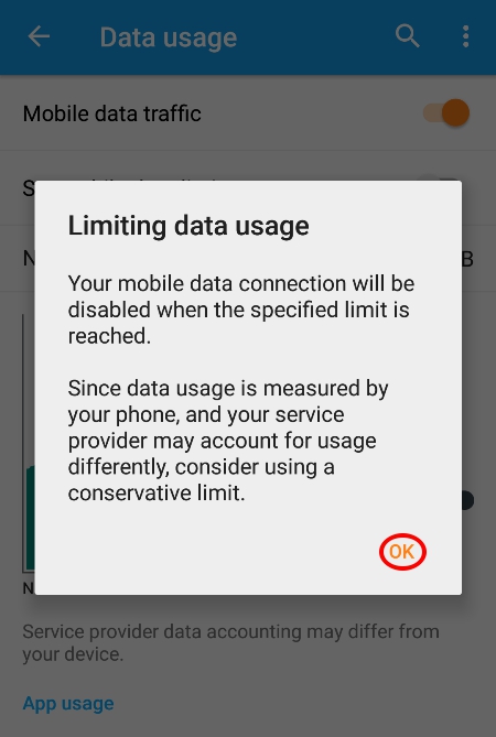 Cara Membatasi Penggunaan Data Internet Di Android 3