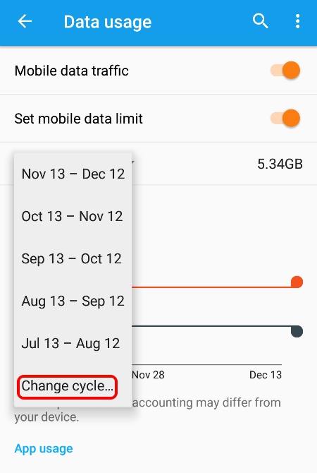 Cara Membatasi Penggunaan Data Internet Di Android 7