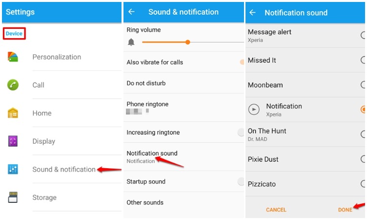 Cara Mengganti Suara Notifikasi Ponsel Android