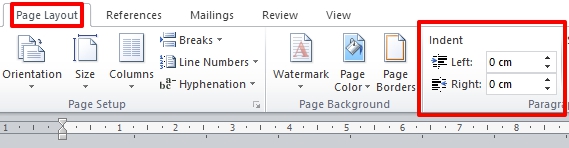 Cara Menggunakan Indent Dan Tabs Di Microsoft Word 2010 6