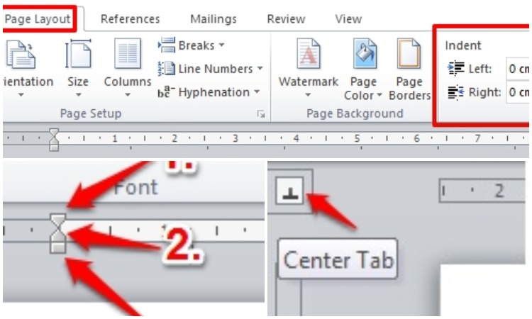 Cara Menggunakan Indent Dan Tabs Di Microsoft Word 2010