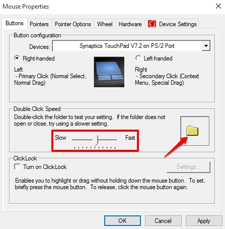 Cara Mengubah Kecepatan Double Klik Mouse Di Windows 10 3