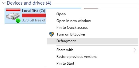 Cara Tambah Opsi Defragment Ke Menu Klik Kanan Drive Di Windows 8
