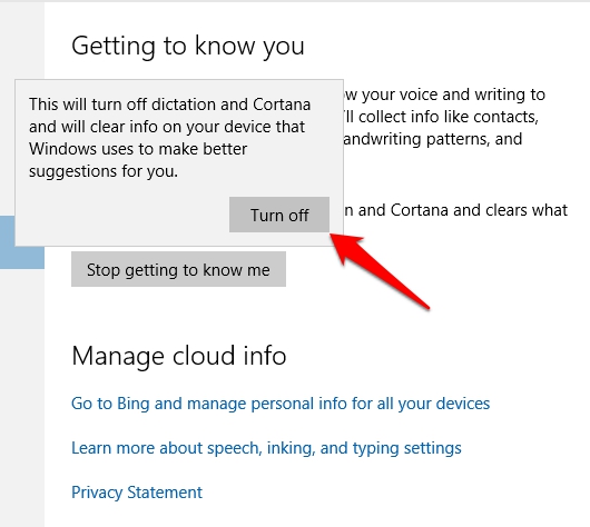 Cara Membersihkan Riwayat Pencarian Cortana Windows 10 3