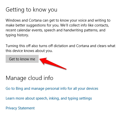 Cara Membersihkan Riwayat Pencarian Cortana Windows 10 4