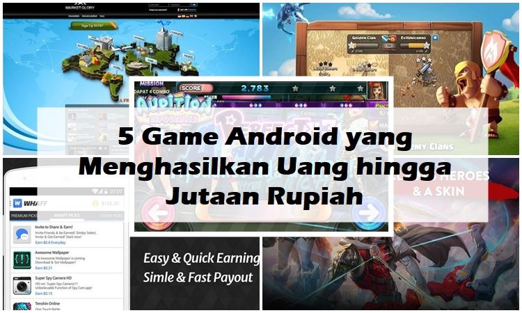 5 Game Android Yang Menghasilkan Uang Hingga Jutaan Rupiah Thumbnail